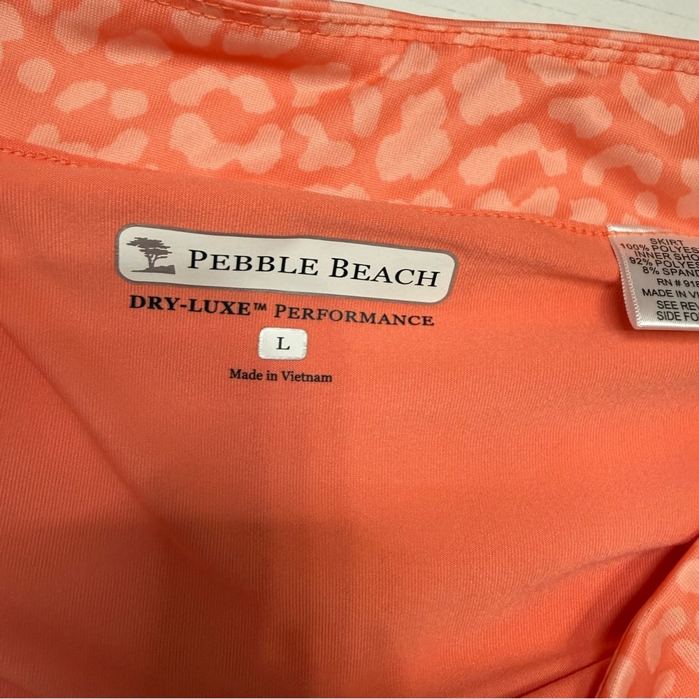 Pebble Beach Orange Skirt - Picture 8 of 8
